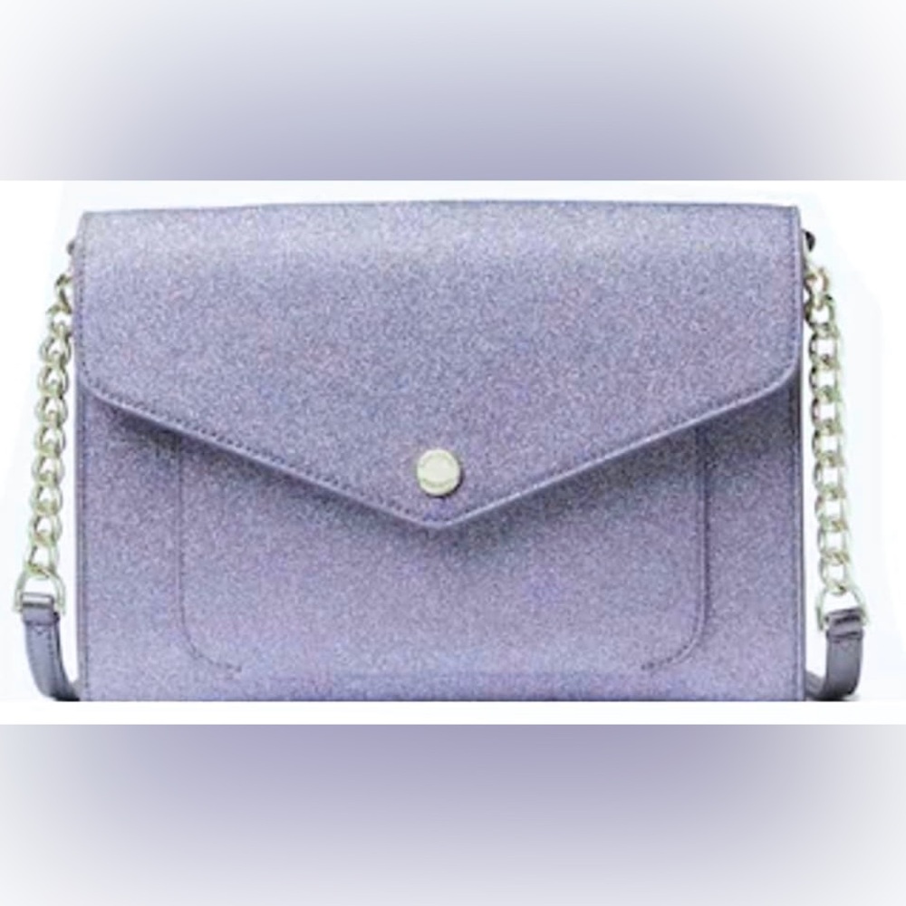 NWOT Lilac Tinstle Glitter Kate Spade Crossbody